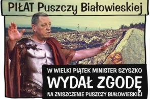 Minister Szyszko wydał wyrok na Puszczę Białowieską