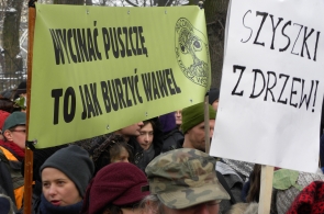 Marsz Entów w obronie Puszczy Białowieskiej