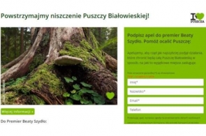 Kocham Puszczę – petycję przekazano premier rządu
